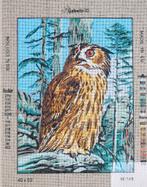 Cado voorbedrukt borduurstramien bruine uil  148, Hobby en Vrije tijd, Borduren en Borduurmachines, Ophalen of Verzenden, Nieuw