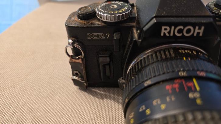 Ricoh XR7 35 mm spiegelreflex camera, Audio, Tv en Foto, Fotocamera's Analoog, Gebruikt, Spiegelreflex, Overige Merken, Ophalen of Verzenden