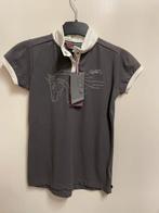 Qhp poloshirt maat 152 grijs nieuw, Dieren en Toebehoren, Paardrijkleding, Ophalen of Verzenden, Zo goed als nieuw, Overige soorten