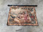 Wandtapijt la tapisserie a la chasse royale, Ophalen, Gebruikt, 100 tot 150 cm, 50 tot 100 cm