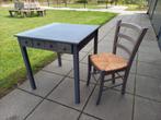 Gratis, tafeltje 2 stoelen, Ophalen, Overige materialen, Gebruikt, 50 tot 100 cm