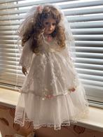 Porseleinen Bruidspop, Verzamelen, Poppen, Ophalen of Verzenden, Zo goed als nieuw, Fashion Doll