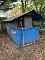 Brandstoftank, dieseltank gebruikt met lekbak en overkapping, Ophalen, Overige typen