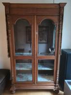 Vitrinekast antiek, Huis en Inrichting, Ophalen, 50 tot 100 cm, Zo goed als nieuw, 150 tot 200 cm