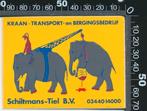 Sticker: Schiltmans Bergingsbedrijf - Tiel (1), Verzamelen, Ophalen of Verzenden, Zo goed als nieuw, Bedrijf of Vereniging