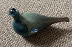 Mondgeblazen Finse glazen vogel (Nuutajärvi 1793 Finland), Ophalen of Verzenden