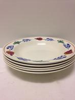 Boerenbond bord diep 5x, Huis en Inrichting, Keuken | Servies, Ophalen, Zo goed als nieuw, Bord(en), Overige stijlen