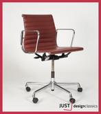 Vitra ea 117 Terracotta Premium Leder Chroom (voorraad:8), Zo goed als nieuw