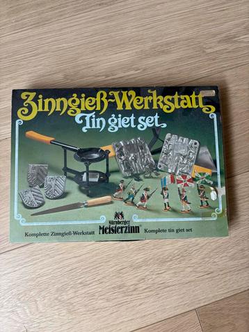 Nürnberger Meisterzinn Tin giet set - Compleet Vintage Speel beschikbaar voor biedingen