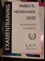 Examentraining Nederlands VMBO-TL 2022, Ophalen of Verzenden, Zo goed als nieuw, VMBO, Nederlands