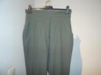 Studio Anneloes travel stof broek taupe tint Als nieuwS/M, Verzenden, Zo goed als nieuw, Maat 36 (S), Lang