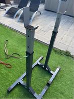 Powermark 310 Squat Rack Haltersteunen, Sport en Fitness, Ophalen, Gebruikt, Rug, Overige typen