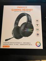 Gaming headset preeze, Computers en Software, Headsets, Ophalen, Volumeregelaar, Zo goed als nieuw, Draadloos