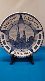 Delft blauw bord. Bevrijding Eindhoven 18 sept. 1944, Antiek en Kunst, Antiek | Wandborden en Tegels, Ophalen
