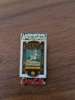 037 Coca-Cola Pin Londen 1908 Olympische Spelen, Verzamelen, Speldjes, Pins en Buttons, Ophalen of Verzenden, Gebruikt, Sport