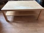 Salontafel met Extra Plank gratis, Ophalen, Gebruikt, 100 tot 150 cm, Vierkant