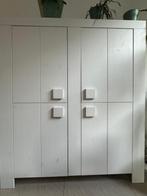 Te Koop massief houten wandkast merk Woood, Huis en Inrichting, Kasten | Wandmeubels, Ophalen, Zo goed als nieuw, Minder dan 150 cm
