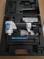 Nieuwe nagelpistool luchtdruk van Ferm, Doe-het-zelf en Verbouw, Compressors, Minder dan 25 liter, Ophalen of Verzenden, Nieuw