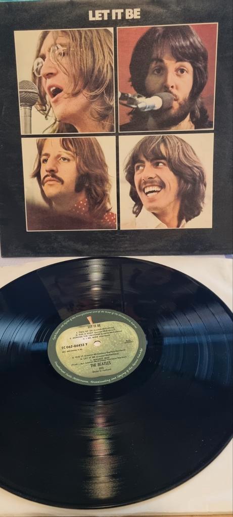 The Beatles - Let It Be LP - 1976 Apple Records, Cd's en Dvd's, Vinyl | Pop, Gebruikt, 1960 tot 1980, 12 inch, Ophalen of Verzenden