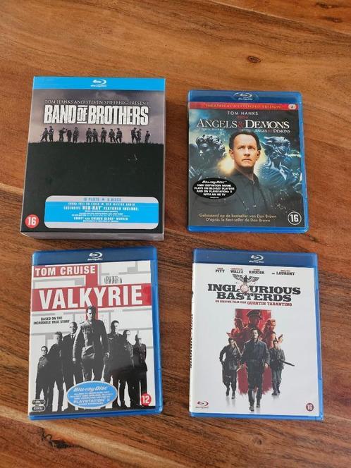 Blu-ray set: Band of Brothers, Angels & Demons, Valkyrie etc, Cd's en Dvd's, Blu-ray, Zo goed als nieuw, Overige genres, Boxset