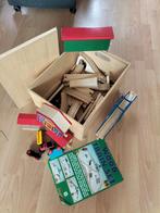 Houten treinrails, Ophalen of Verzenden