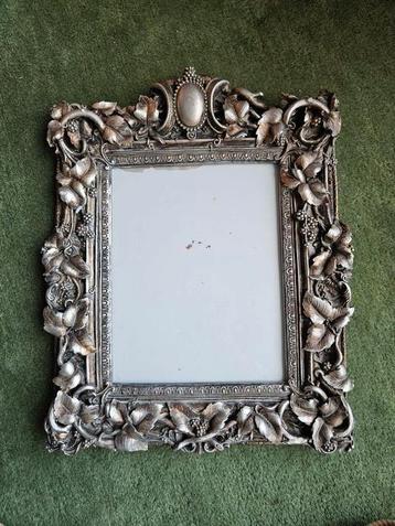 Barok zilveren houten fotolijst beschikbaar voor biedingen