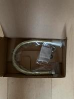 Clou flexibele aansluitslag geborsteld goud PVD, Ophalen of Verzenden, Nieuw, Koper, Wastafel