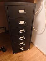 IKEA Helmer Ladekast - Zwart, Ophalen, Minder dan 50 cm, Gebruikt, Metaal