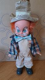 Vintage jaren 70 Clown Pop, Verzamelen, Poppen, Ophalen of Verzenden, Gebruikt, Overige typen
