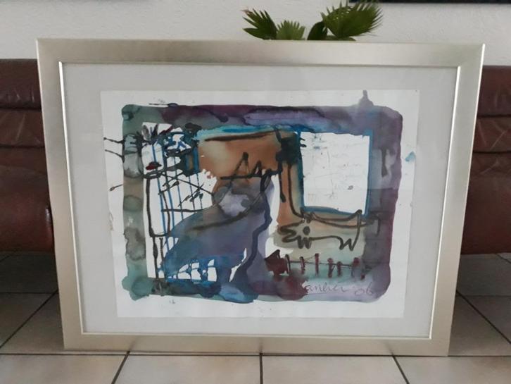 JACOB KANBIER, Antiek en Kunst, Kunst | Schilderijen | Modern, Ophalen of Verzenden
