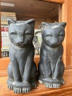 Twee katten beelden, Ophalen, Zo goed als nieuw, Dier