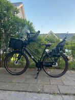 Cortina Damesfiets incl voorzitje, Fietsen en Brommers, Overige merken, Gebruikt, Versnellingen, 56 cm of meer