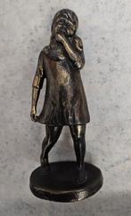 Duimend meisje in brons van Janneke Ros, Ophalen of Verzenden