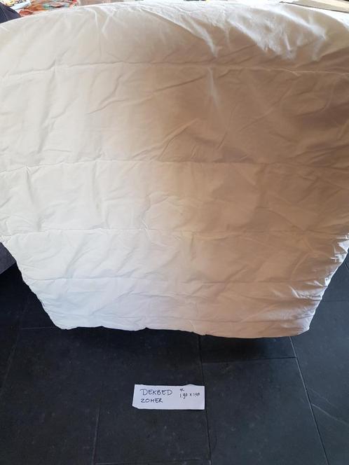 zomer dekbed 1.90 x 1.40 kinderdekbed ZGAN, Kinderen en Baby's, Kinderkamer | Beddengoed, Zo goed als nieuw, Deken of Dekbed, Wit