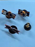 Knoop gat speld Nederland, Verzamelen, Ophalen of Verzenden, Landmacht, Nederland, Embleem of Badge