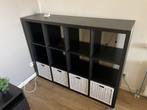 Ikea KALLAX kast met 4 BRANAS manden, Ophalen, Met plank(en), Kunststof, Gebruikt