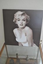 Afbeelding op canvas, Marilyn Monroe, 60 bij 60 cm, Huis en Inrichting, Woonaccessoires | Schilderijen, Tekeningen en Foto's, Gebruikt