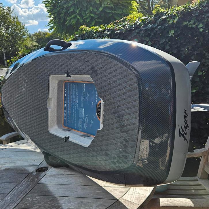 E-foil board Waydoo Flyer One Evo carbon, Watersport en Boten, Wingsurfen, Gebruikt, Wingsurf-board, Ophalen