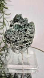 Diamant Apofyliet op Chalcedoon 015, Verzamelen, Mineralen en Fossielen, Verzenden