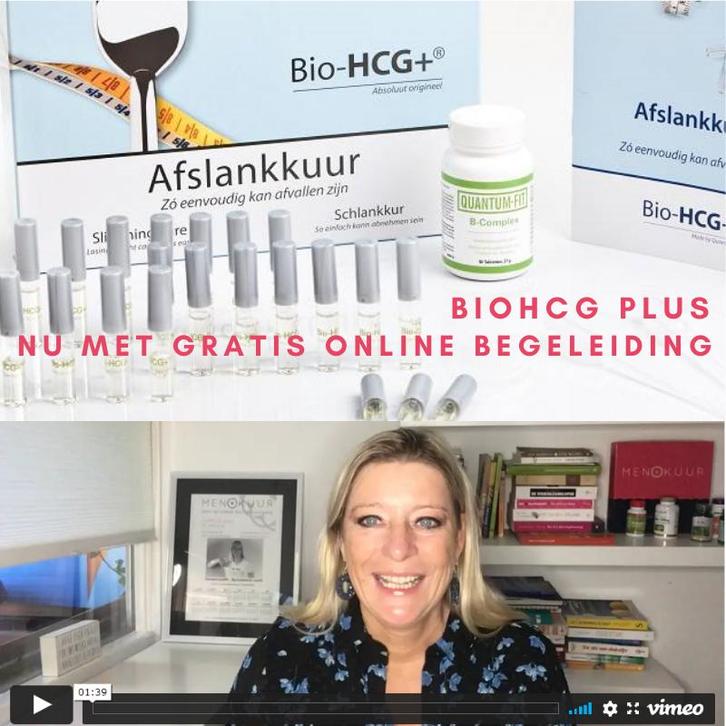 BioHcg Afslankkuur met online begeleidingsprogramma, Sieraden, Tassen en Uiterlijk, Uiterlijk | Dieet en Afvallen, Nieuw, Overige typen
