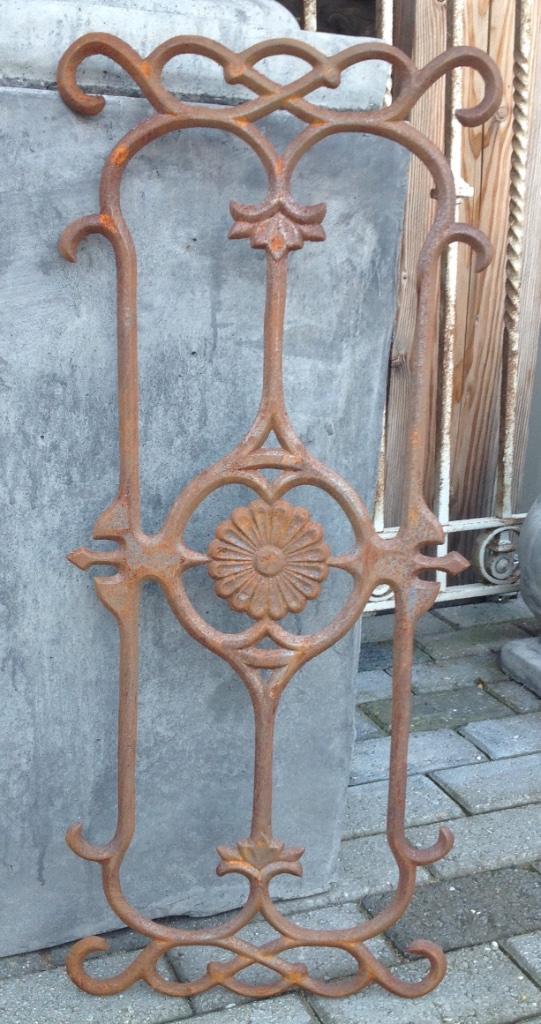 Deurrooster gietijzer toss 80/33,5 in twee kleuren., Antiek en Kunst, Curiosa en Brocante, Ophalen of Verzenden