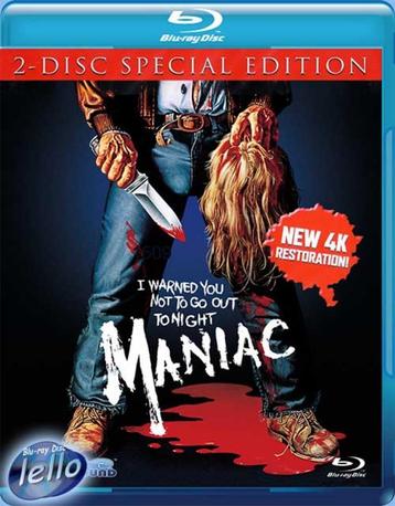 Blu-ray: Maniac (1980 Joe Spinell, Caroline Munro) US NLO beschikbaar voor biedingen