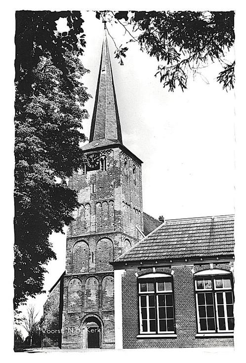 976481 Voorst Gld 1964 Herv Kerk Nette oude kaart onbeschr, Verzamelen, Ansichtkaarten | Nederland, Ongelopen, Gelderland, 1960 tot 1980