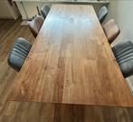 Eettafel met 6 stoelen - Ermelo, Ophalen, Gebruikt, 200 cm of meer, 50 tot 100 cm