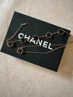 Klaver Clover ketting armband 14k goud stainless steel, Sieraden, Tassen en Uiterlijk, Armbanden, Ophalen of Verzenden, Nieuw