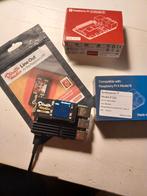 Raspberry Pi 4B  4GB met cooling case en pimoroni line-out, Ophalen of Verzenden, Zo goed als nieuw