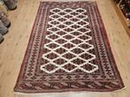 Vintage handgeknoopt oosters tapijt bochara 206x175, Info@SlatsAntiek.nl, Tweedehands, Perzisch, 150 tot 200 cm