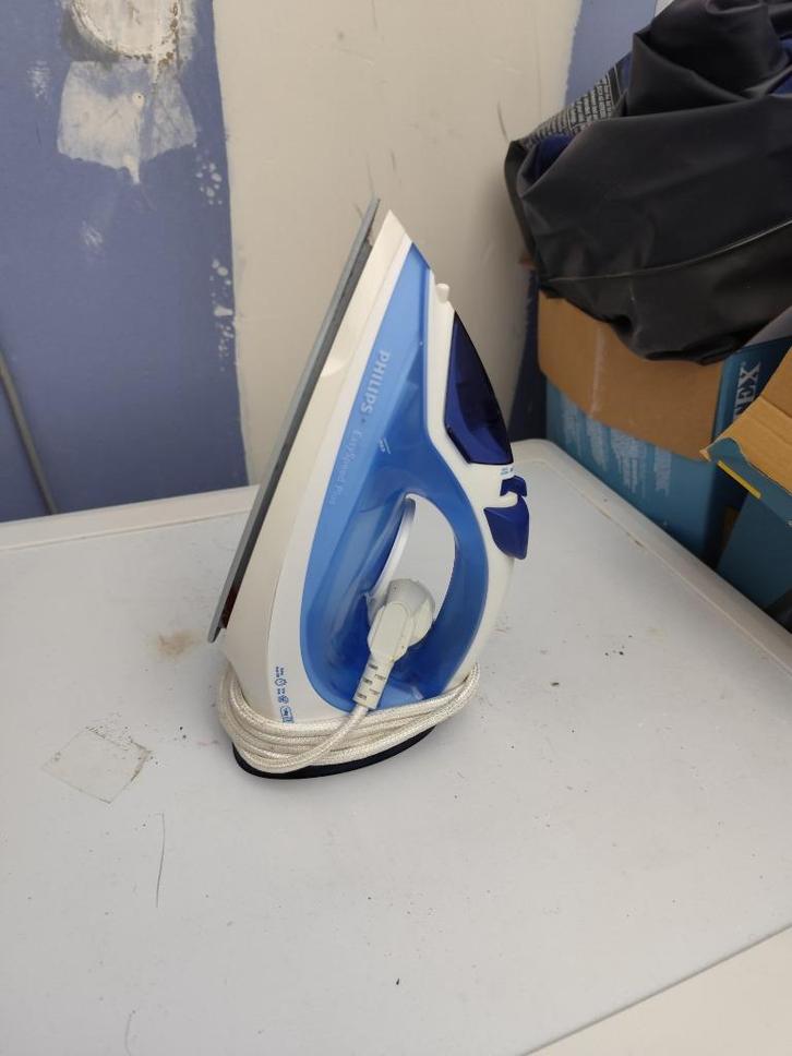 Philips Strijkijzer - EasySpeed Plus (Stoomstrijkijzer), Witgoed en Apparatuur, Strijkijzers en Strijkplanken, Gebruikt, Strijkijzer met snoer