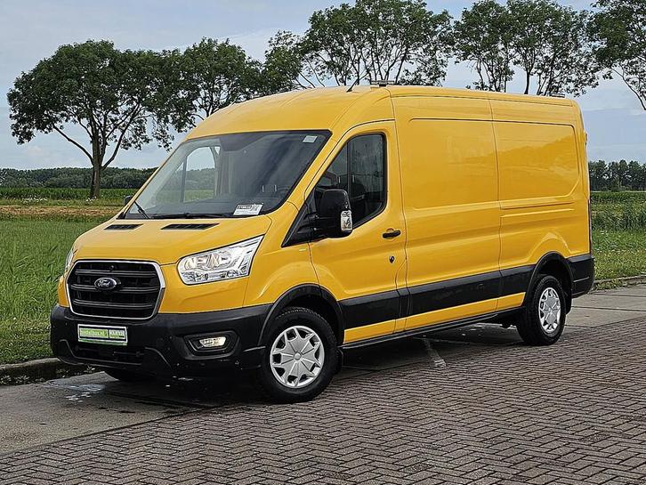 Ford Transit 350 2.0 TDCI L3H2 Trekhaak NAP Airco Euro6 130P, Auto's, Bestelauto's, Bedrijf, Te koop, ABS, Achteruitrijcamera