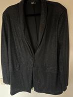 Zwarte blazer met Zilverdraad Nieuw XL, Kleding | Dames, Ophalen of Verzenden, Nieuw, Maat 46/48 (XL) of groter, Zwart